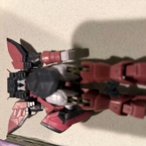 Red and Black Action Figure